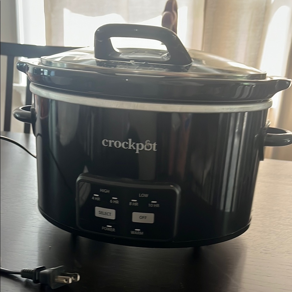 Crockpot Black Slow Cooker